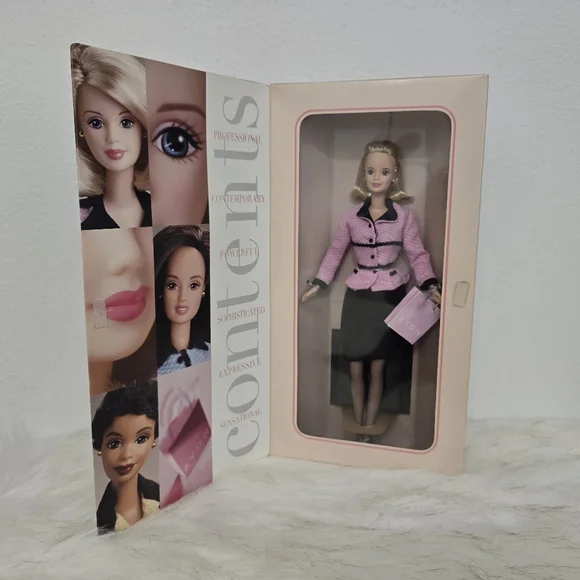 1998 AVON Representative Barbie Doll Blonde Mattel - Picture 2 of 6